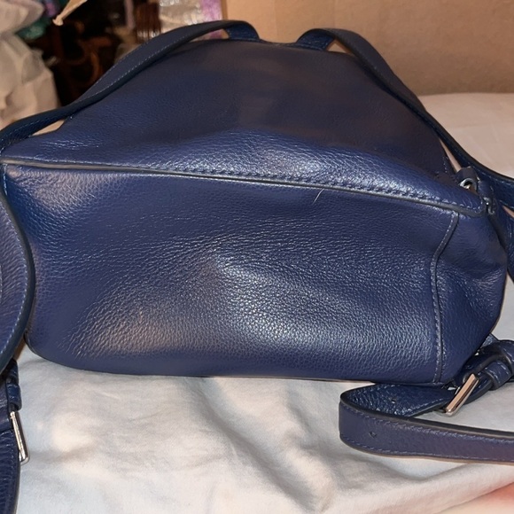 Kate Spade Navy Leather Backpack main image 4